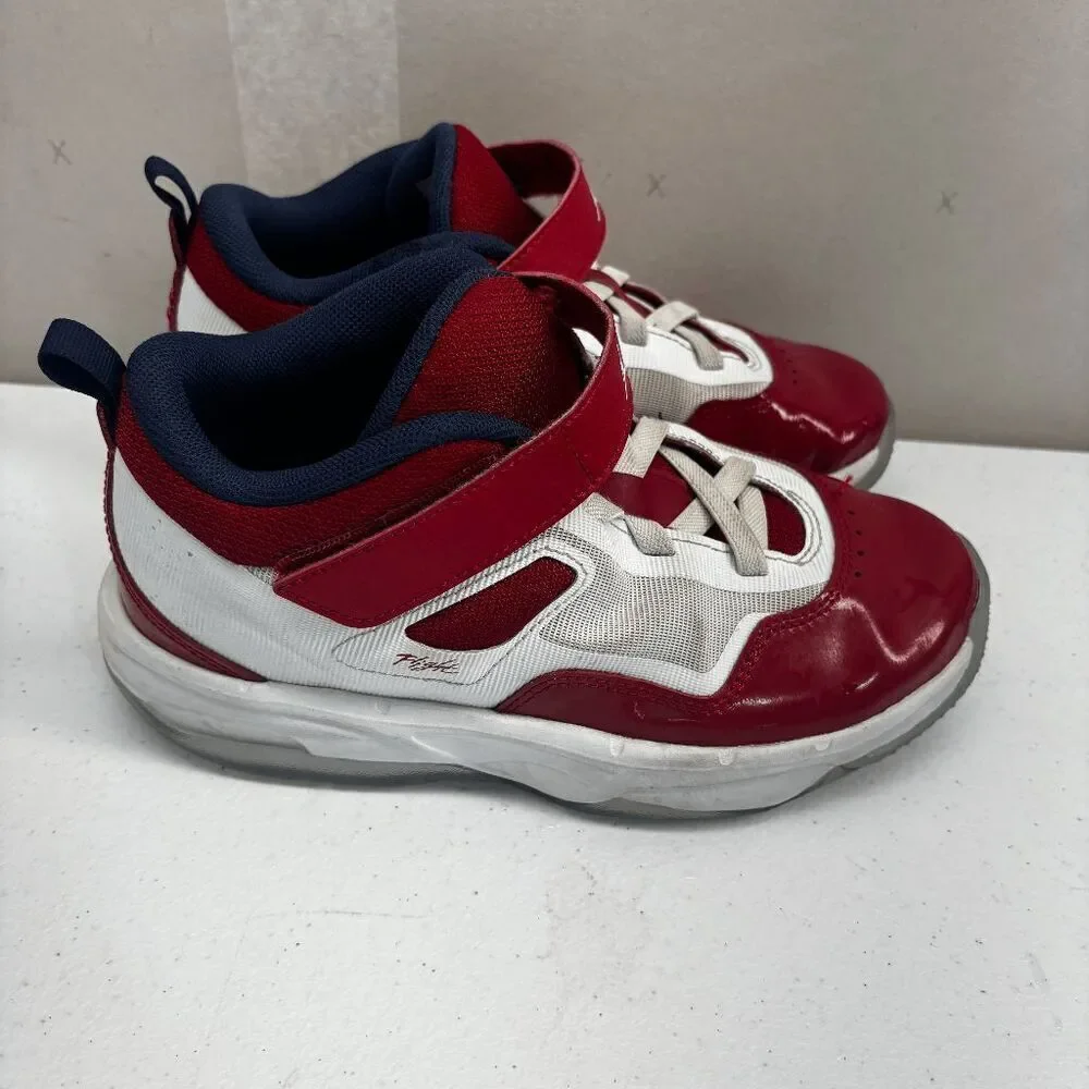 Jordan Stay Loyal 3 Sz‎ 3Y Shoes Youth Blue Red White FB9923 102 EUC!!